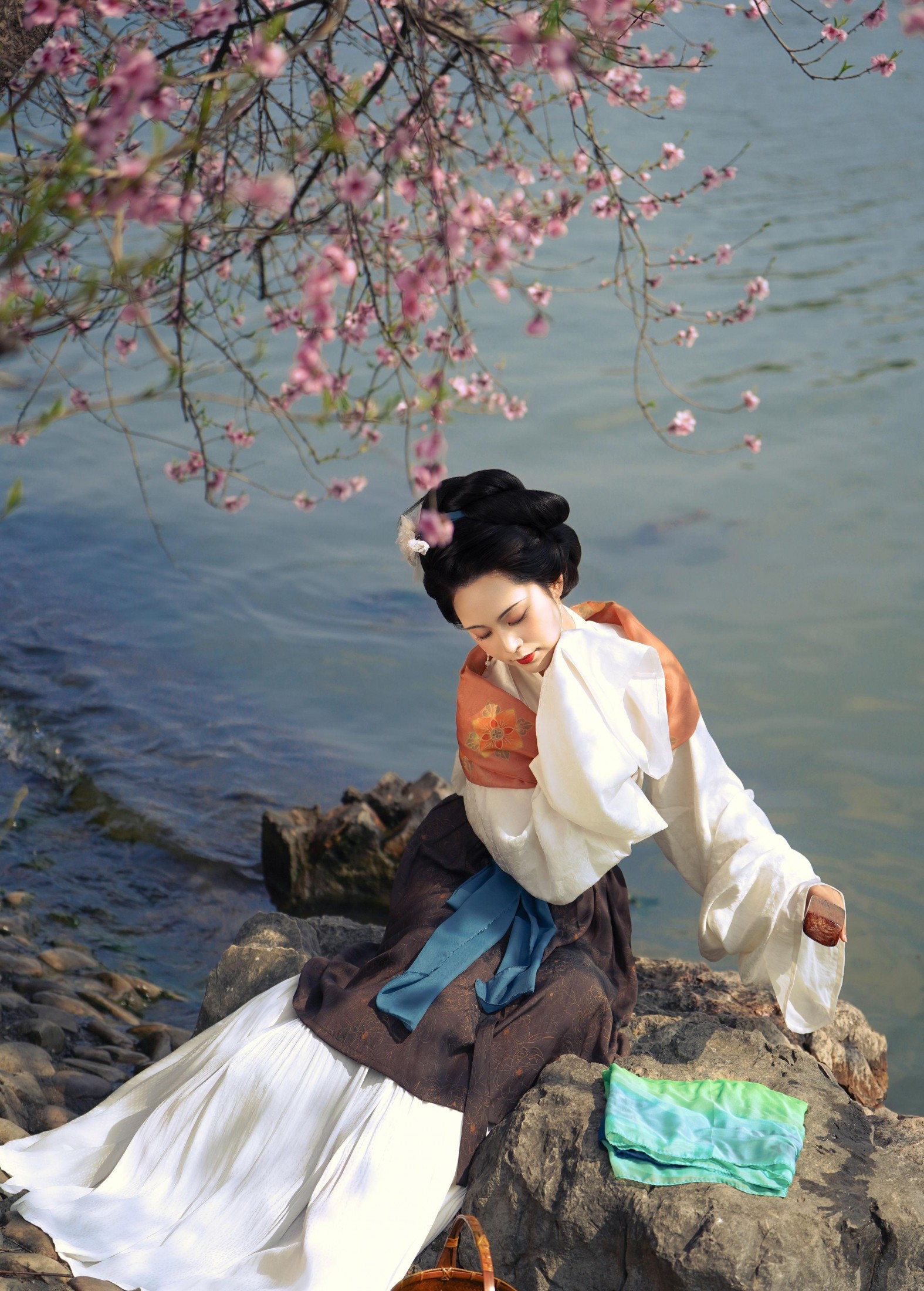 三弦 – 《浣纱弄碧影，自与清波闲》[10P] 插图2