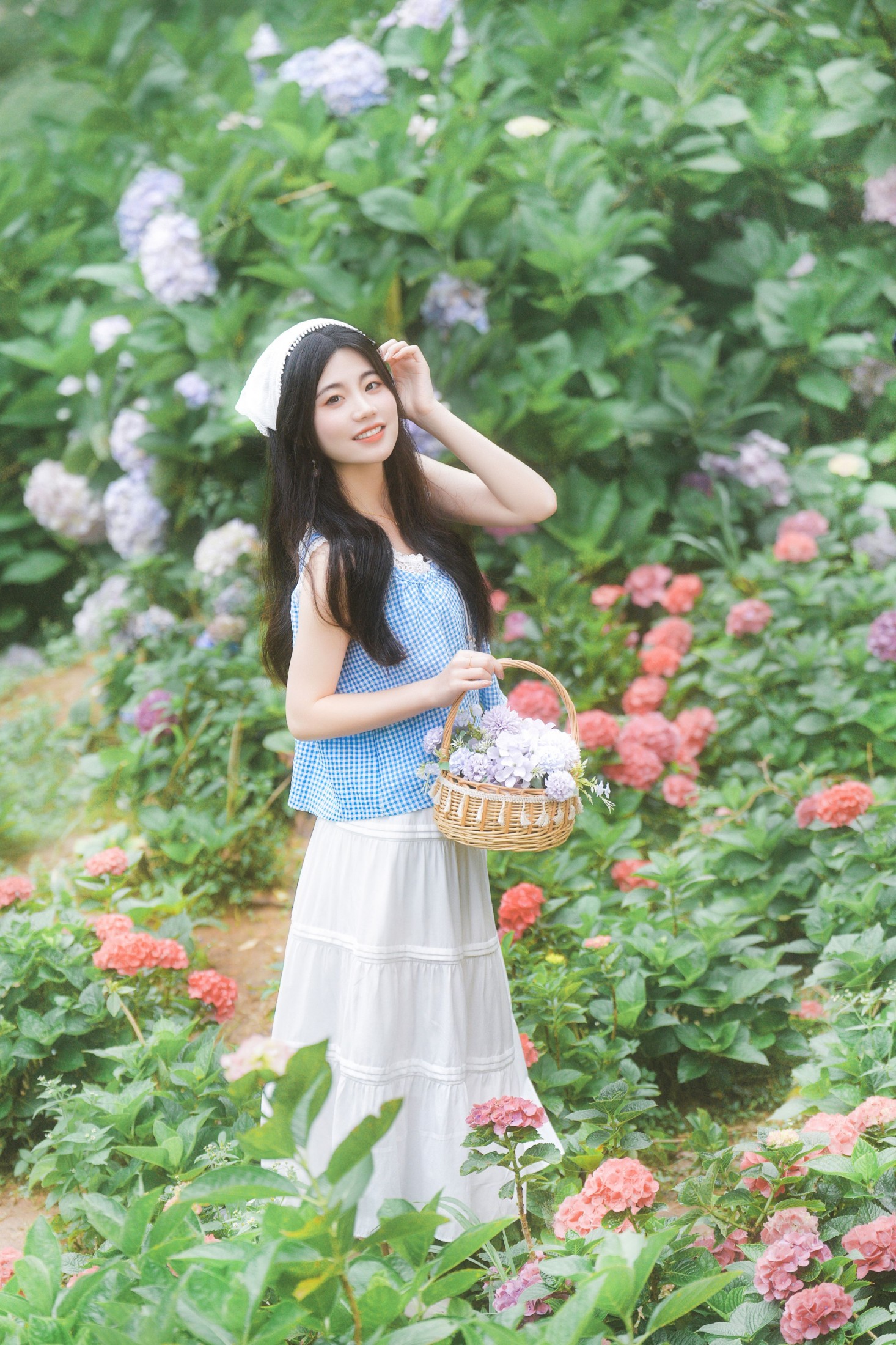 阿咩 – 《日系人像拍摄-绣球花》[19P] 插图1