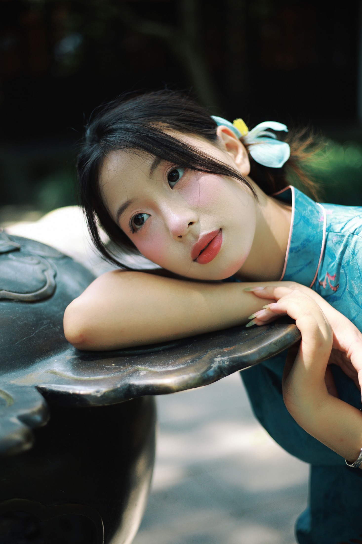 小u – 《六和塔下的旗袍绿色》[39P] 插图3